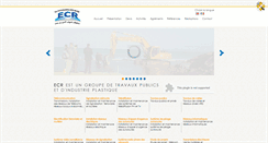 Desktop Screenshot of ecr.com.tn